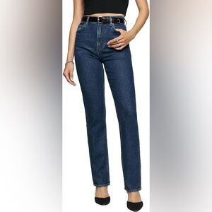 Reformation Liza ultra high rise Straight Leg Jeans